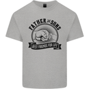 Father & Sons Best Friends Father's Day Kids T-Shirt Childrens Sports Grey
