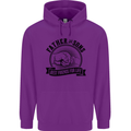 Father & Sons Best Friends Father's Day Mens 80% Cotton Hoodie Purple