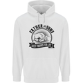 Father & Sons Best Friends Father's Day Mens 80% Cotton Hoodie White