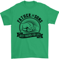Father & Sons Best Friends Father's Day Mens T-Shirt Cotton Gildan Irish Green