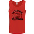Father & Sons Best Friends Father's Day Mens Vest Tank Top Red