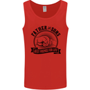 Father & Sons Best Friends Father's Day Mens Vest Tank Top Red