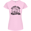 Father & Sons Best Friends Father's Day Womens Petite Cut T-Shirt Light Pink