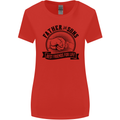 Father & Sons Best Friends Father's Day Womens Wider Cut T-Shirt Red