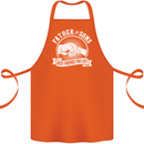 Father & Sons Best Friends for Life Cotton Apron 100% Organic Orange