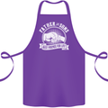 Father & Sons Best Friends for Life Cotton Apron 100% Organic Purple