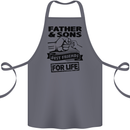 Father & Sons Best Friends for Life Cotton Apron 100% Organic Steel