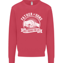 Father & Sons Best Friends for Life Kids Sweatshirt Jumper Heliconia