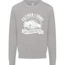 Father & Sons Best Friends for Life Kids Sweatshirt Jumper Sports Grey