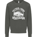 Father & Sons Best Friends for Life Kids Sweatshirt Jumper Storm Grey
