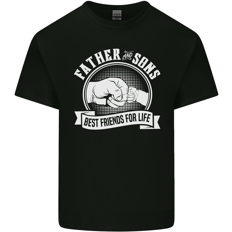 Father & Sons Best Friends for Life Kids T-Shirt Childrens Black