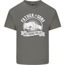 Father & Sons Best Friends for Life Kids T-Shirt Childrens Charcoal