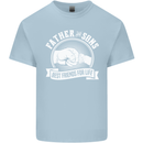 Father & Sons Best Friends for Life Kids T-Shirt Childrens Light Blue
