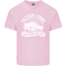 Father & Sons Best Friends for Life Kids T-Shirt Childrens Light Pink