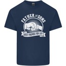 Father & Sons Best Friends for Life Kids T-Shirt Childrens Navy Blue