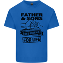 Father & Sons Best Friends for Life Kids T-Shirt Childrens Royal Blue