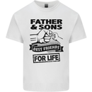 Father & Sons Best Friends for Life Kids T-Shirt Childrens White
