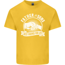 Father & Sons Best Friends for Life Kids T-Shirt Childrens Yellow
