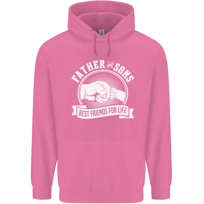 Father & Sons Best Friends for Life Mens 80% Cotton Hoodie Azelea