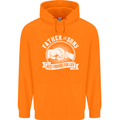 Father & Sons Best Friends for Life Mens 80% Cotton Hoodie Orange