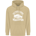 Father & Sons Best Friends for Life Mens 80% Cotton Hoodie Sand