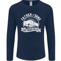 Father & Sons Best Friends for Life Mens Long Sleeve T-Shirt Navy Blue