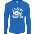 Father & Sons Best Friends for Life Mens Long Sleeve T-Shirt Royal Blue