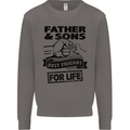 Father & Sons Best Friends for Life Mens Sweatshirt Jumper Charcoal