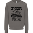 Father & Sons Best Friends for Life Mens Sweatshirt Jumper Charcoal