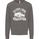 Father & Sons Best Friends for Life Mens Sweatshirt Jumper Charcoal