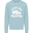 Father & Sons Best Friends for Life Mens Sweatshirt Jumper Light Blue