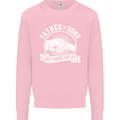 Father & Sons Best Friends for Life Mens Sweatshirt Jumper Light Pink