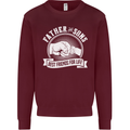 Father & Sons Best Friends for Life Mens Sweatshirt Jumper Maroon