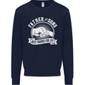Father & Sons Best Friends for Life Mens Sweatshirt Jumper Navy Blue