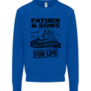 Father & Sons Best Friends for Life Mens Sweatshirt Jumper Royal Blue