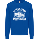Father & Sons Best Friends for Life Mens Sweatshirt Jumper Royal Blue