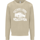 Father & Sons Best Friends for Life Mens Sweatshirt Jumper Sand