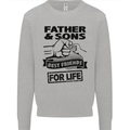 Father & Sons Best Friends for Life Mens Sweatshirt Jumper Sports Grey