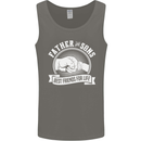 Father & Sons Best Friends for Life Mens Vest Tank Top Charcoal