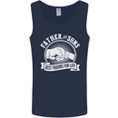 Father & Sons Best Friends for Life Mens Vest Tank Top Navy Blue