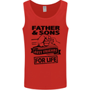 Father & Sons Best Friends for Life Mens Vest Tank Top Red