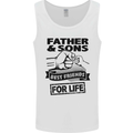 Father & Sons Best Friends for Life Mens Vest Tank Top White