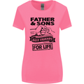 Father & Sons Best Friends for Life Womens Wider Cut T-Shirt Azalea