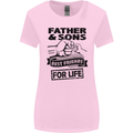 Father & Sons Best Friends for Life Womens Wider Cut T-Shirt Light Pink