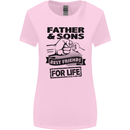 Father & Sons Best Friends for Life Womens Wider Cut T-Shirt Light Pink