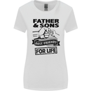 Father & Sons Best Friends for Life Womens Wider Cut T-Shirt White
