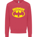 Father's Day Beer Man Funny Alcohol Mens Sweatshirt Jumper Heliconia
