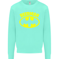 Father's Day Beer Man Funny Alcohol Mens Sweatshirt Jumper Peppermint