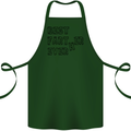Father's Day Best Farter Ever Funny Farting Cotton Apron 100% Organic Forest Green