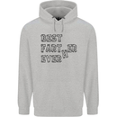 Father's Day Best Farter Ever Funny Farting Mens 80% Cotton Hoodie Sports Grey